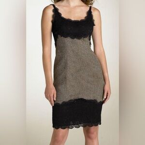 Fitted wool dress